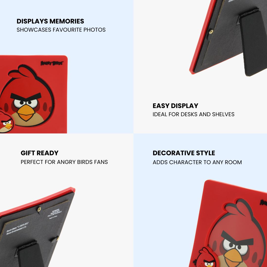 Angry Birds Photo Frame–Red Picture Frame