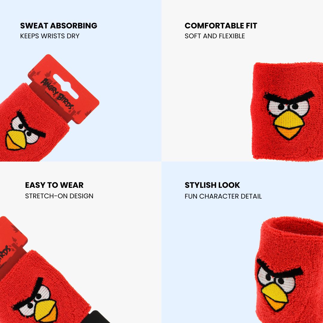 Angry Birds Wristband-Red Character Band