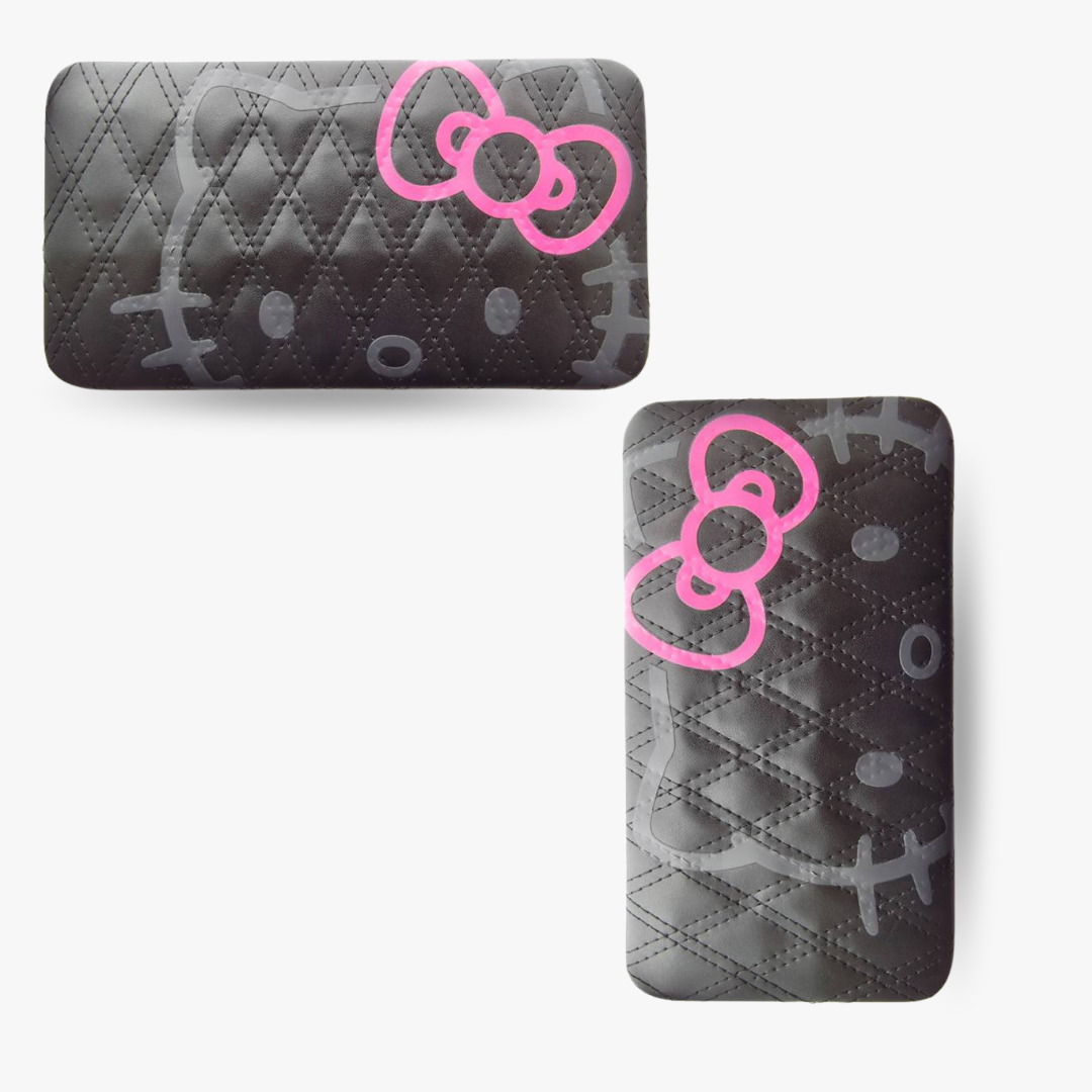 Hello Kitty Black PU Leather Wallet