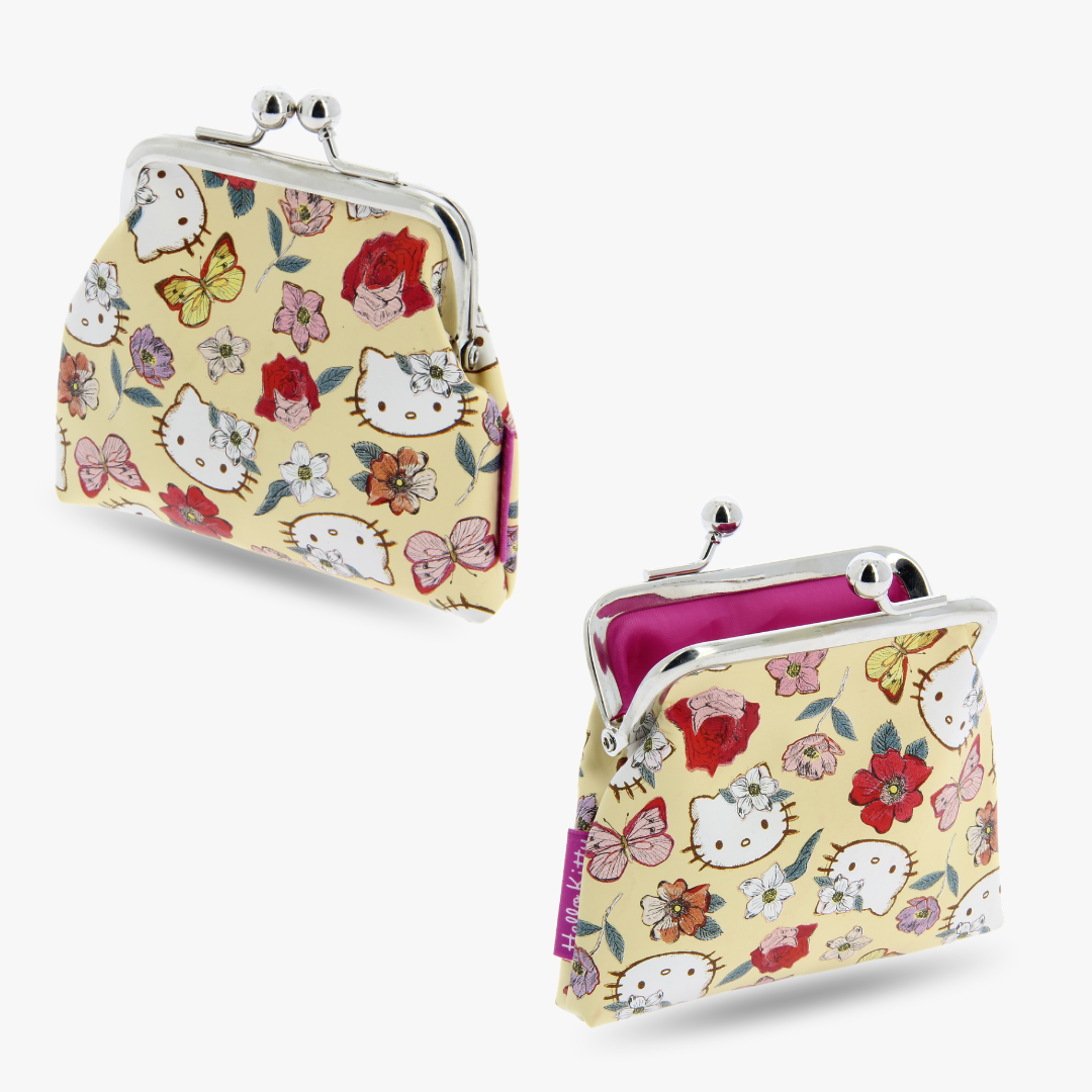 Hello Kitty Floral Coin Purse