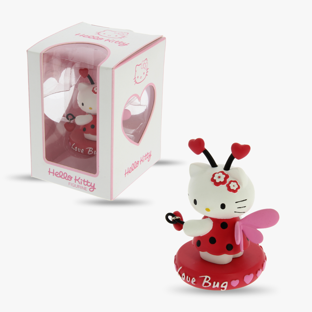 Hello Kitty Love Bug Figurine