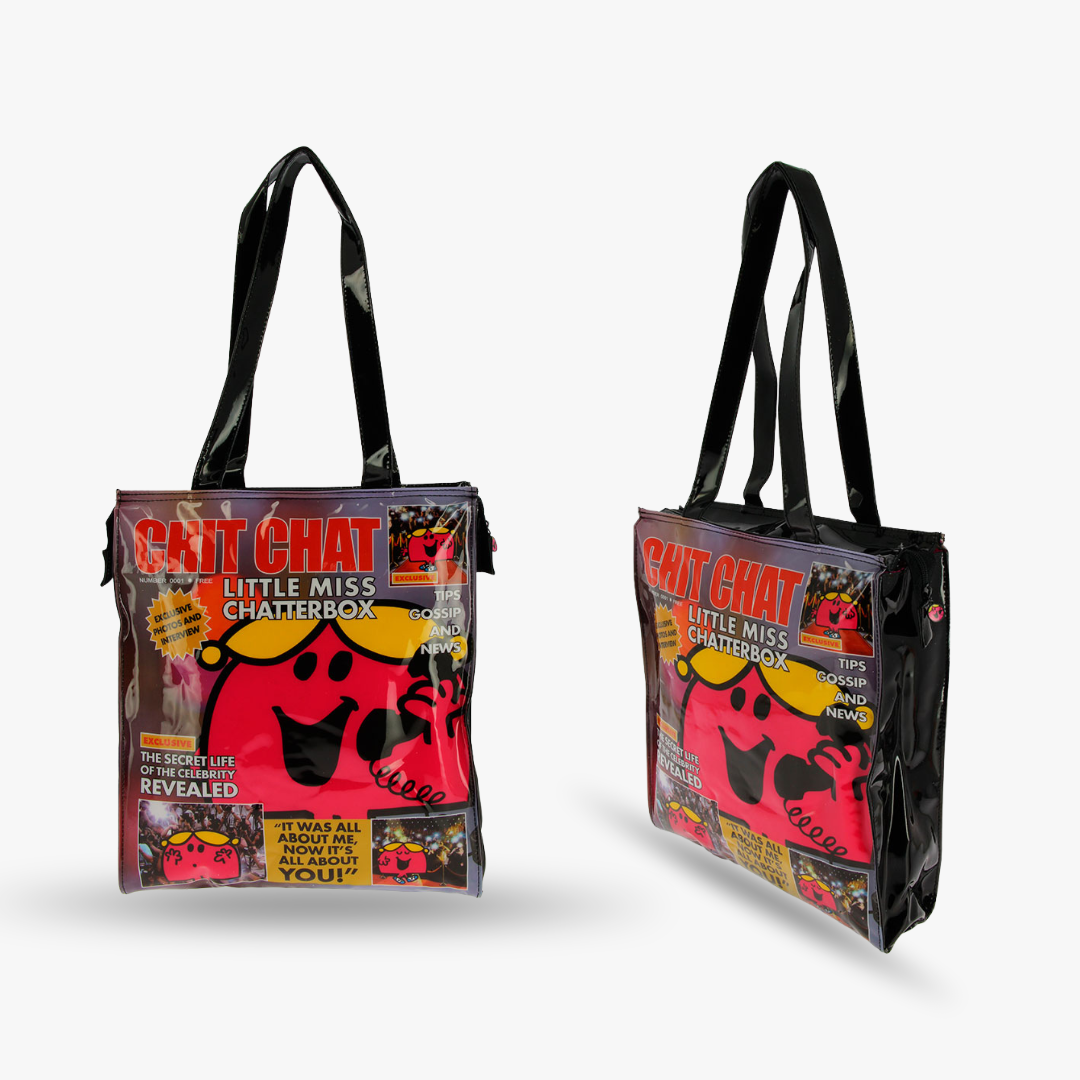Little Miss Chatterbox Shopper Tote Bag