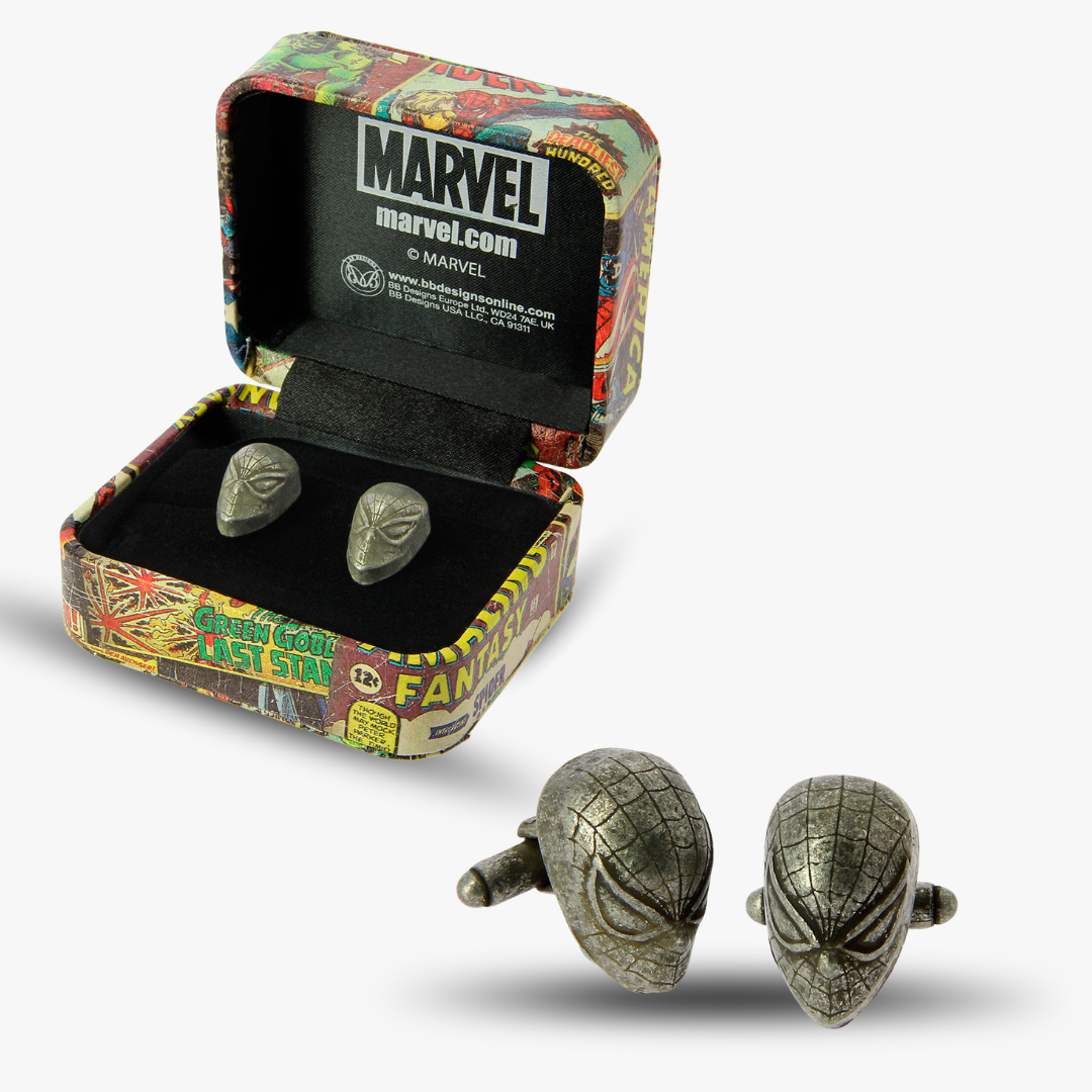 Marvel Spiderman Cufflinks Set