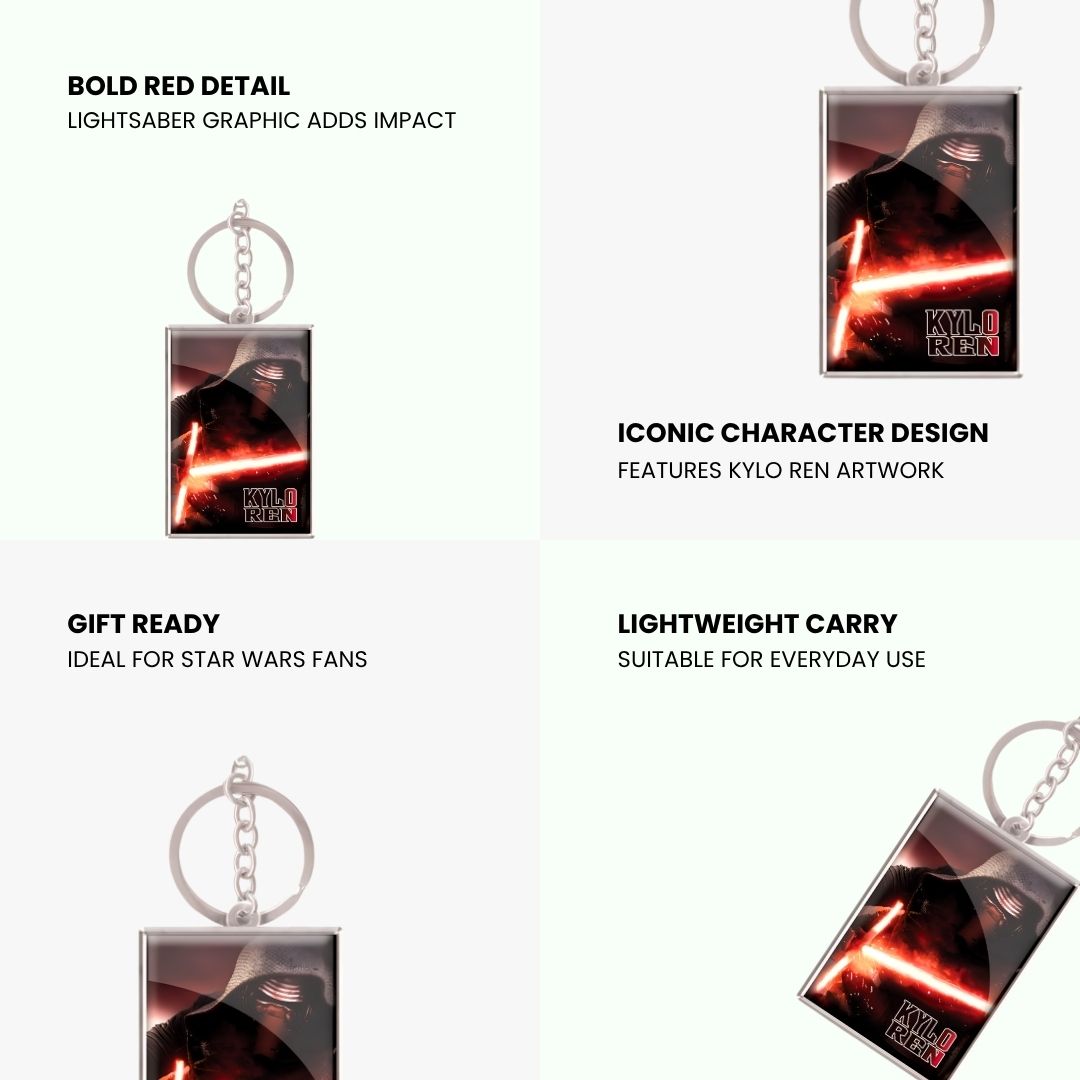 Star Wars Kylo-Ren rectangular Keyring
