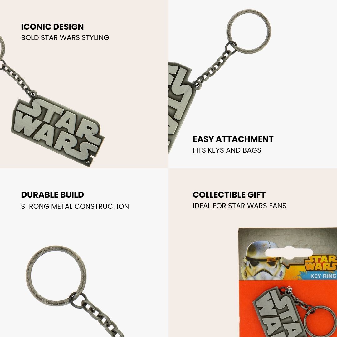 Star Wars logo 3D Keyring