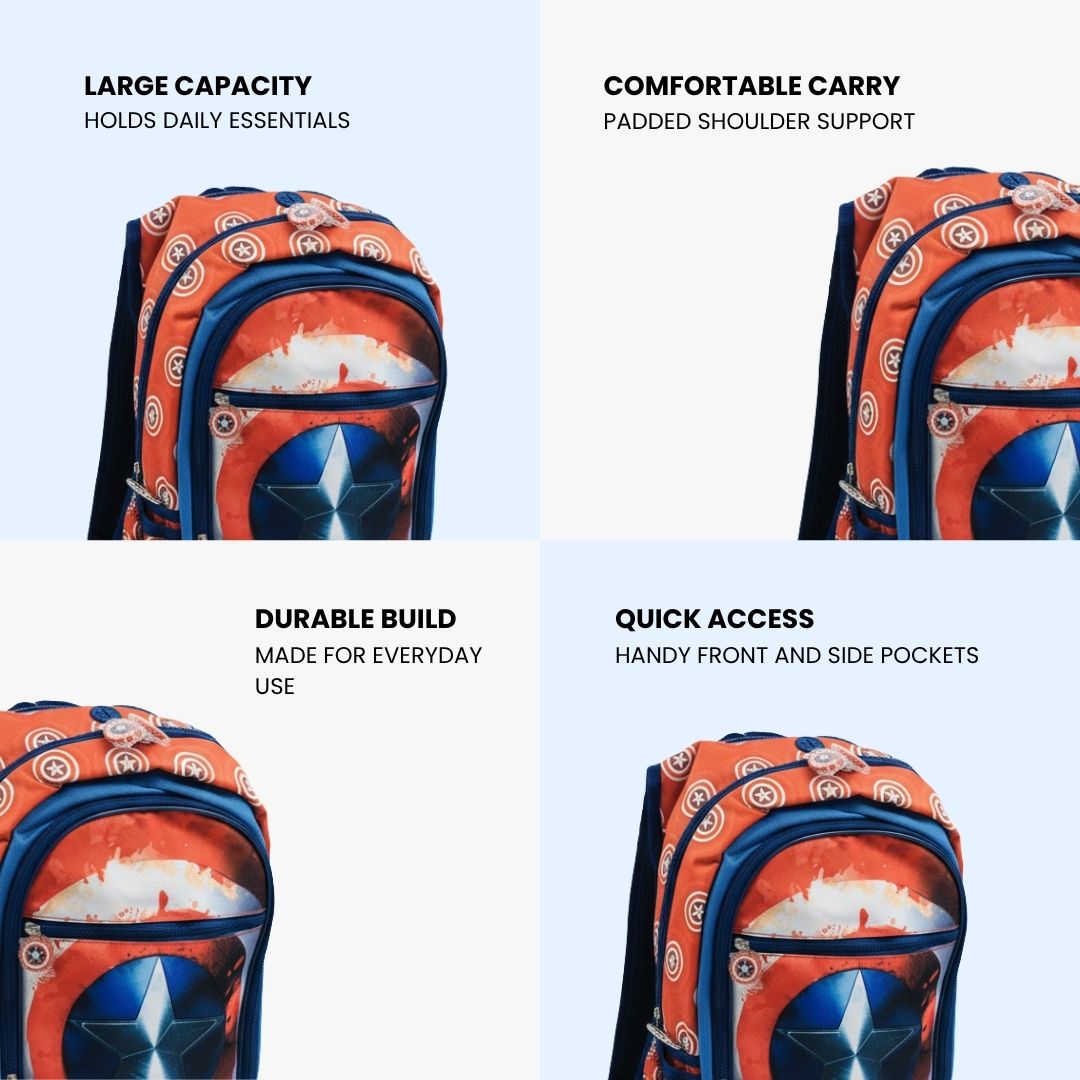 Marvel Captain America: Civil War Shield Midi Backpack