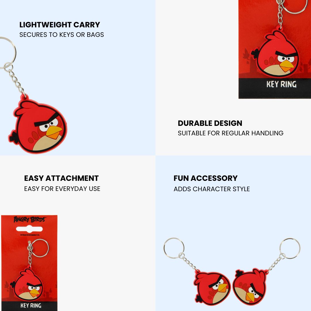 Angry Birds Keyring –Red Keychain