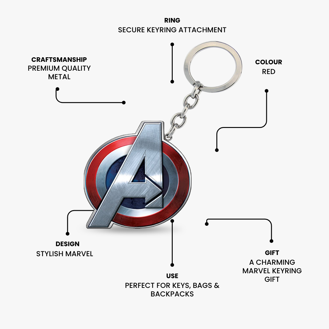 Captain America Keyring-Marvel