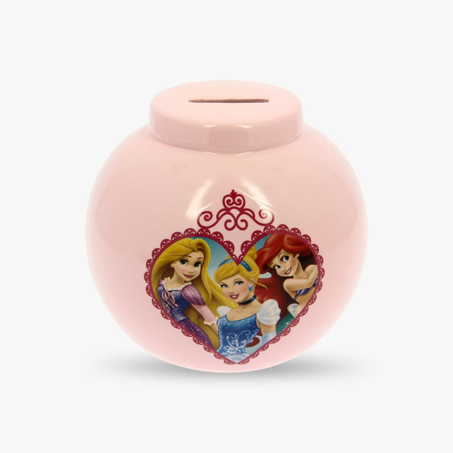Disney Princess Money Bank-Kids Piggy Bank Coin Savings Jar-Pink Birthday Christmas Gift