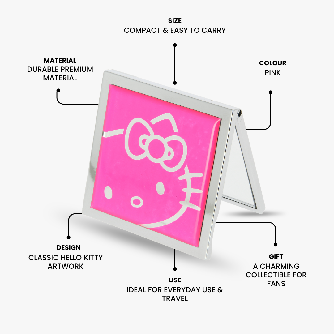 Hello Kitty Pink Compact Mirror
