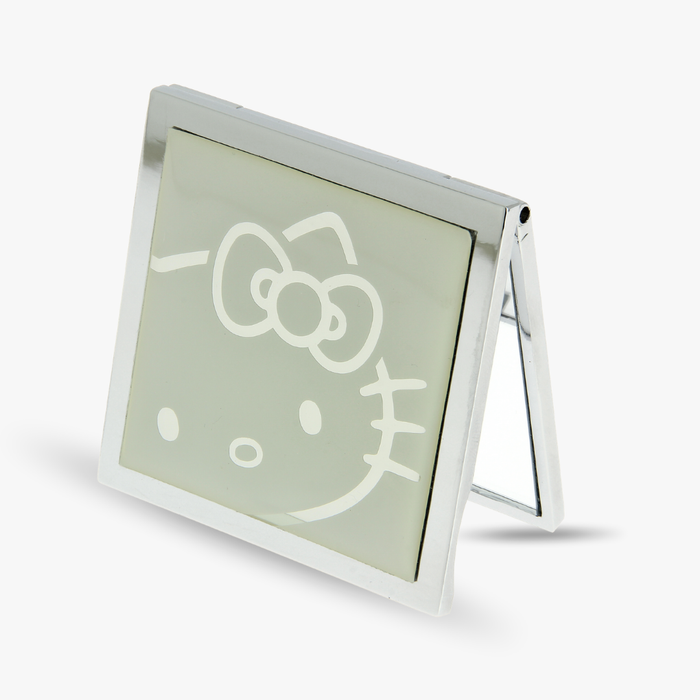 Hello Kitty Silver Compact Mirror