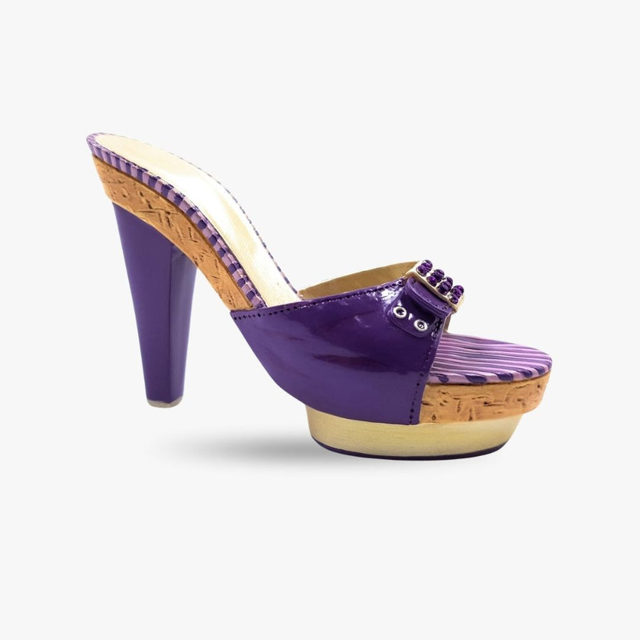 JTRS Purple Platform Heel Figurine