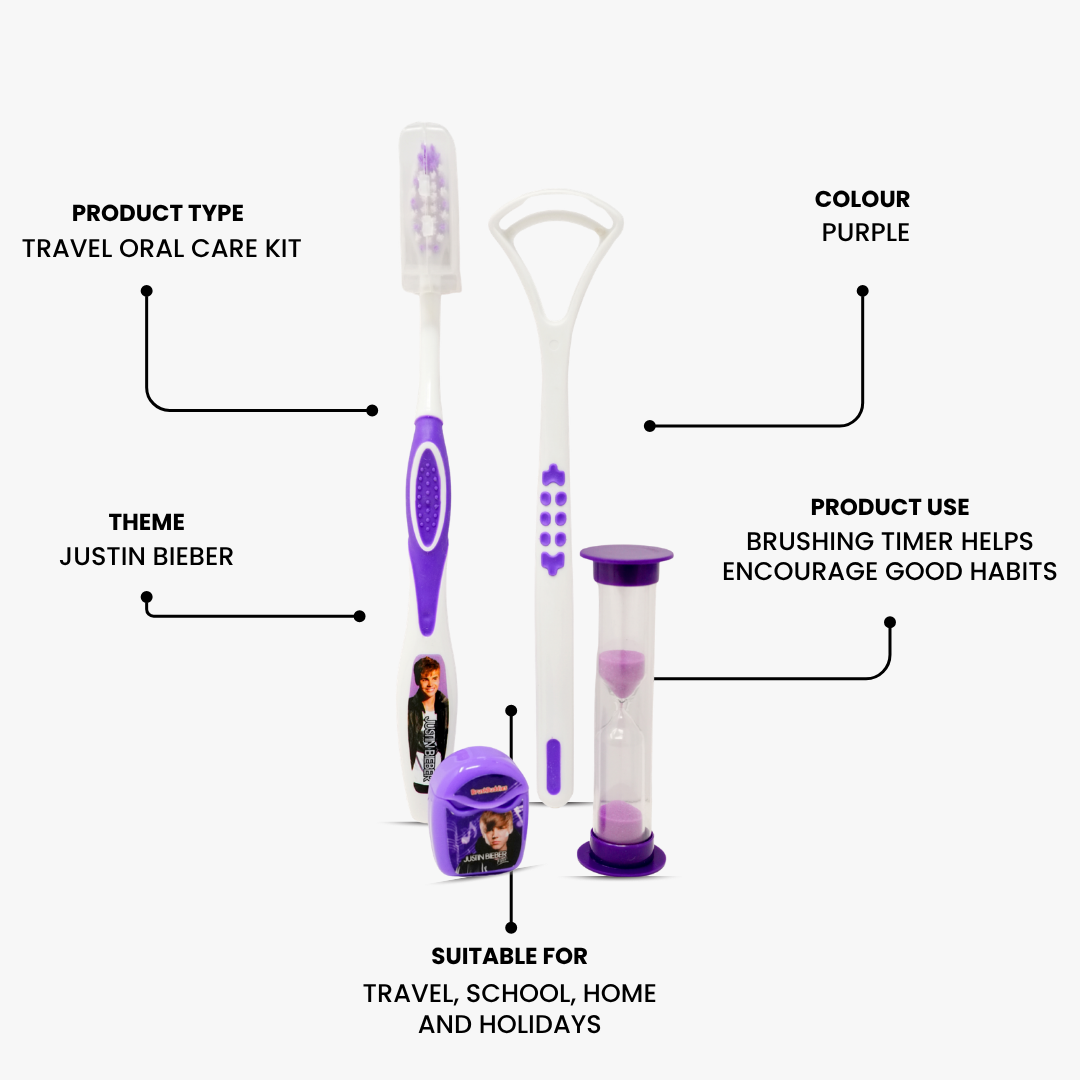 Justin Bieber Dental Oral Care Kit