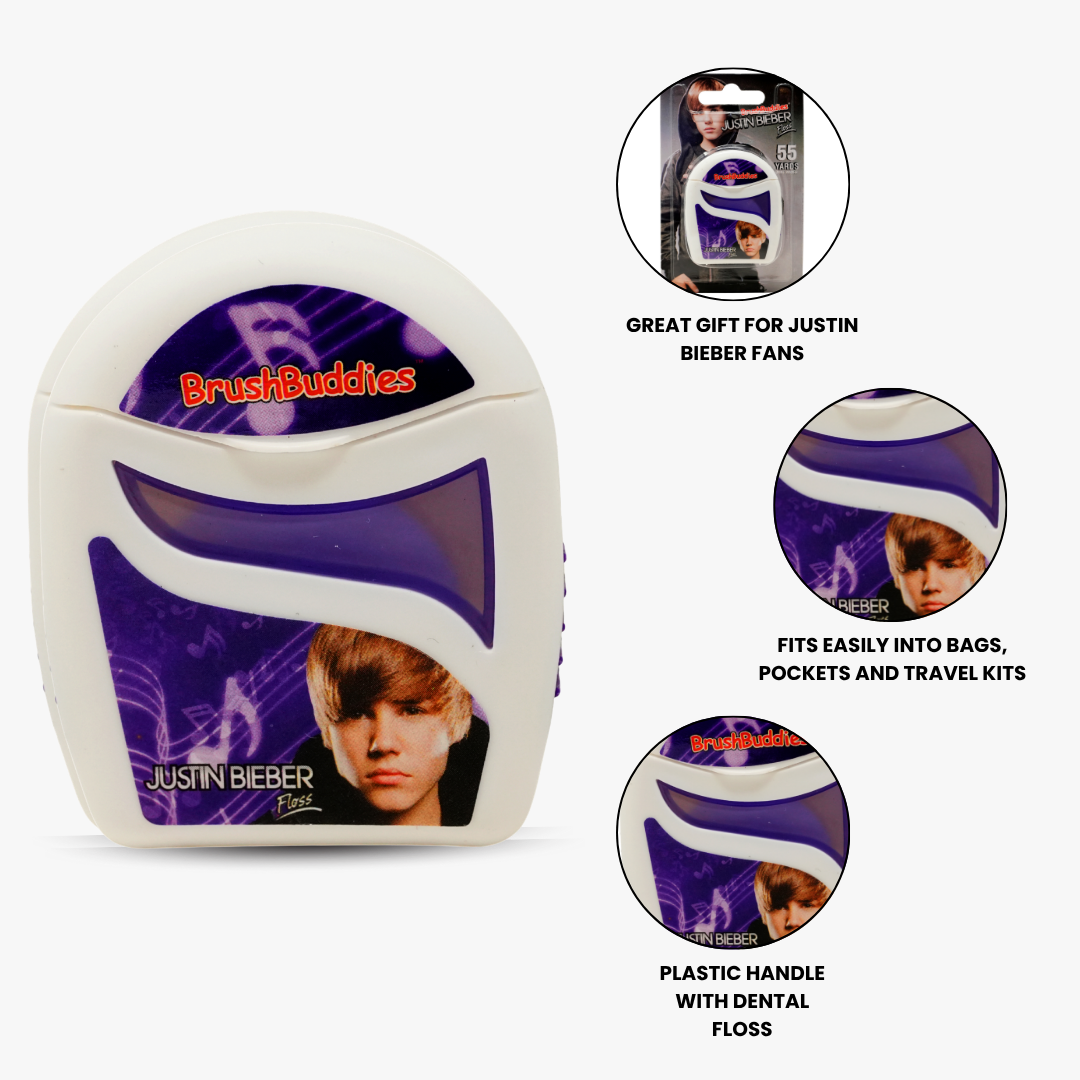 Justin Bieber Mint Dental Floss-55 Yards