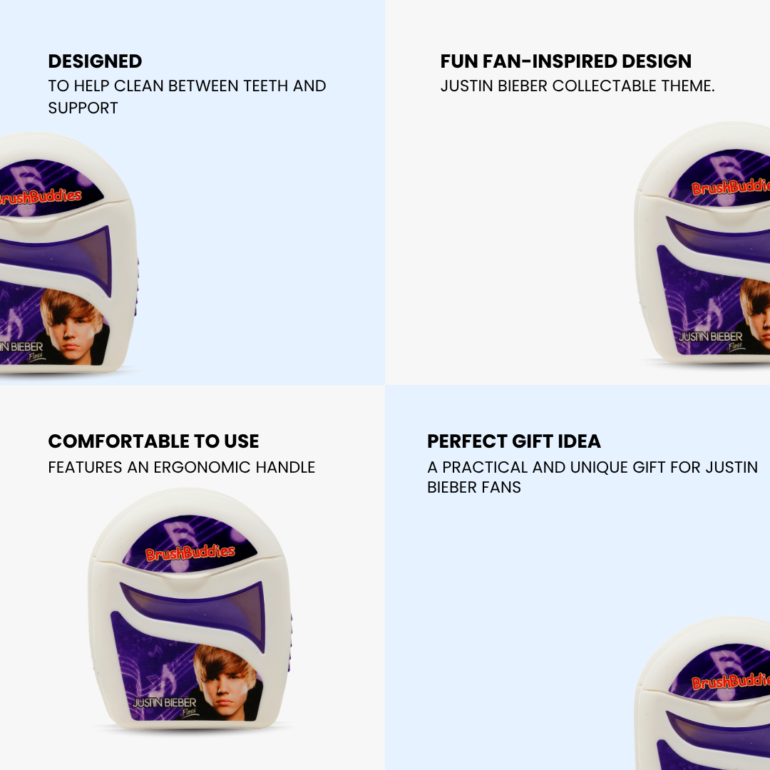 Justin Bieber Mint Dental Floss-55 Yards