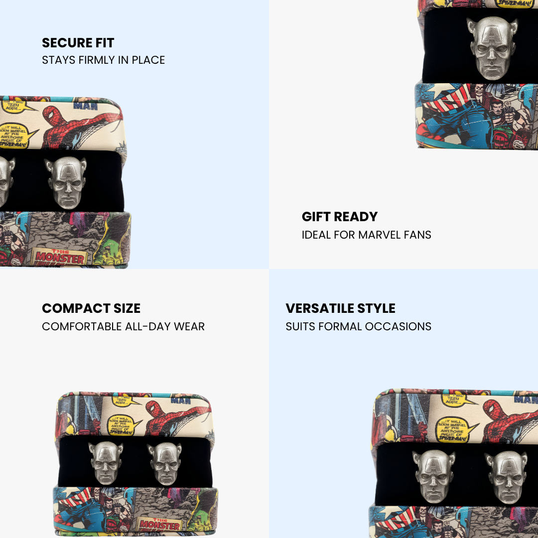 Marvel Captain America Cufflinks Set