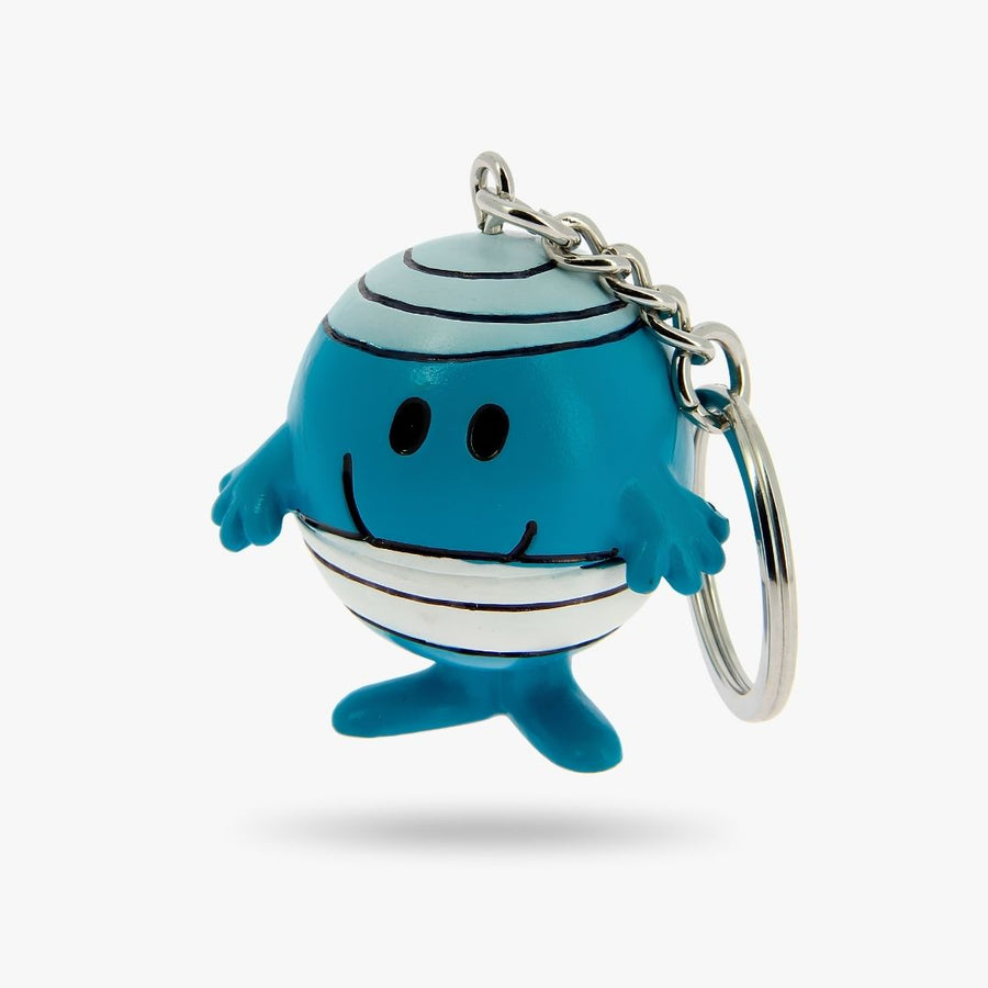 Mr. Men Bump 3D Keyring-Blue