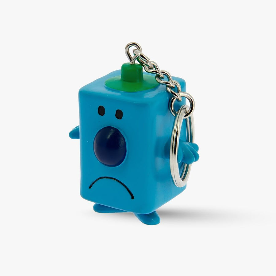 Mr. Men Grumpy 3D Keyring-Blue