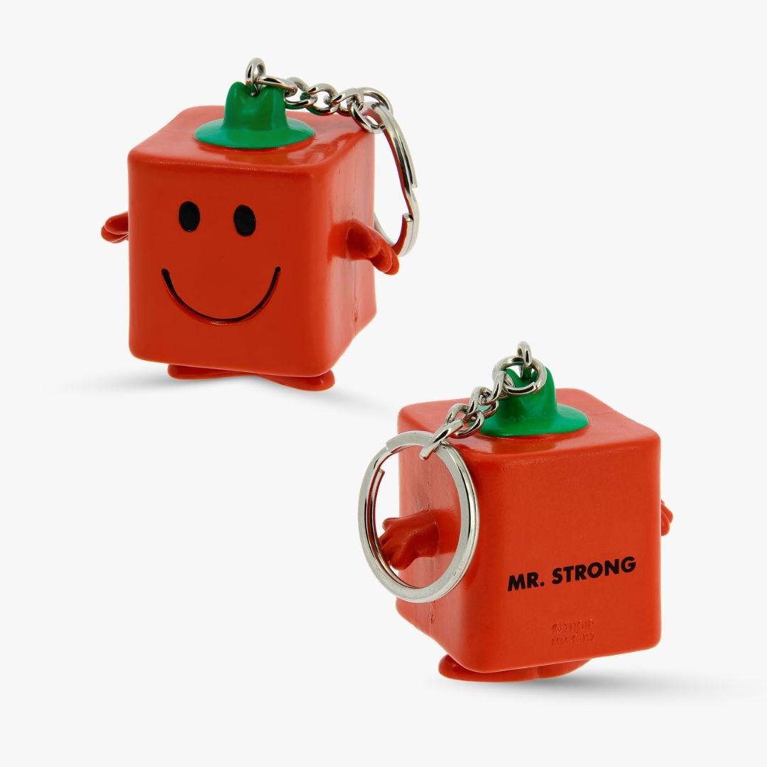 Mr. Men Strong 3D Keyring