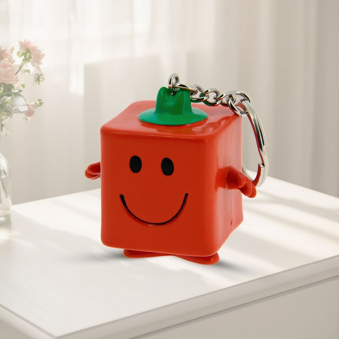 Mr. Men Strong 3D Keyring